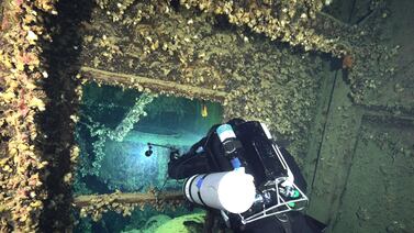 Descubrimiento insólito en el barco gemelo del Titanic