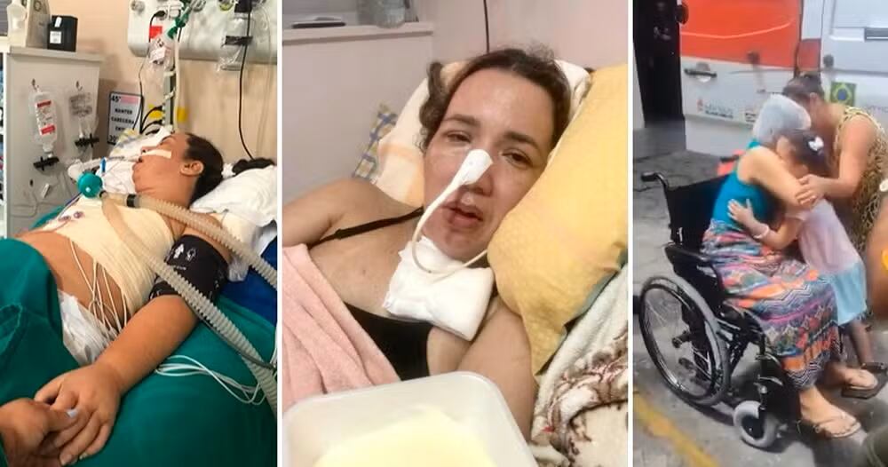Madre de 40 años entró en coma por ACV y fue desahuciada. Logró recuperarse tras una crisis que la dejó al borde de la muerte.