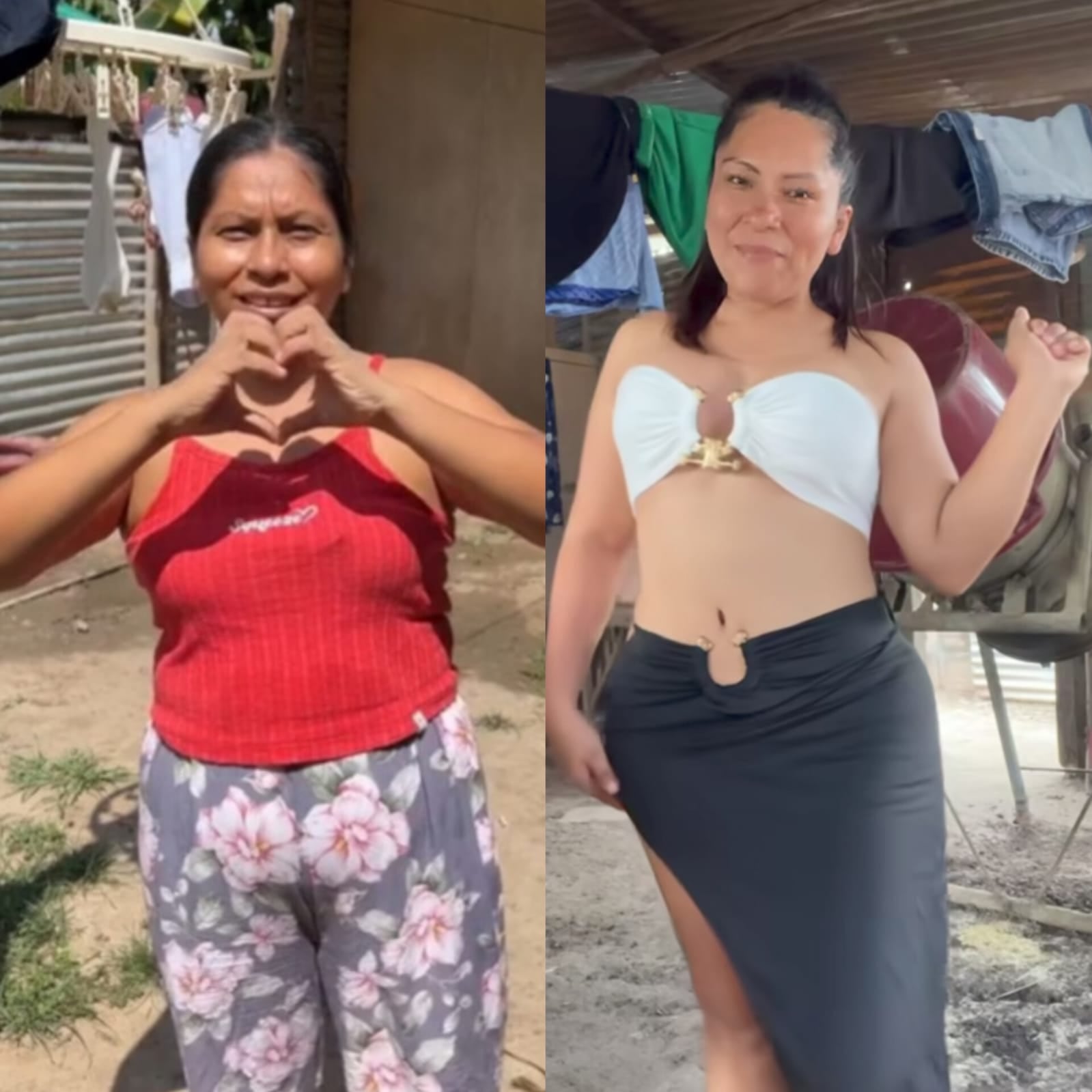 Lis Padilla, tiktoker famosa por el baile 'Amores que matan... pum, pum, pum'.