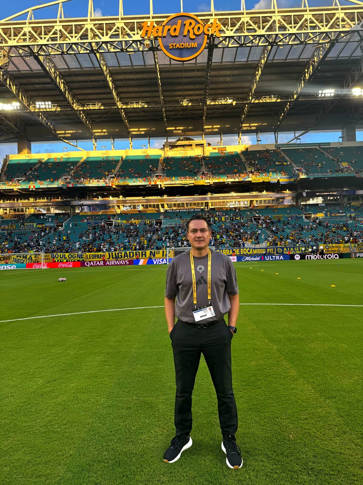 Esteban Campos medico del Deportivo Saprissa, en el Mundial de Clubes