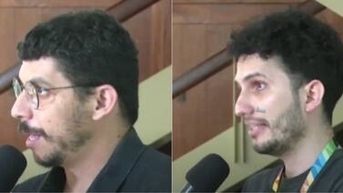 Escoltas de Presidencia rodearon a periodistas que intentaron hacer repreguntas a Rodrigo Chaves