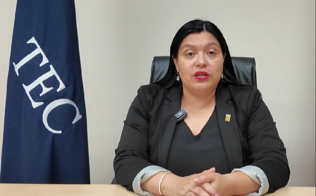 La rectora del TEC, María Estrada, informó que se suspenden las actividades, tras la amenaza de ataque armado.