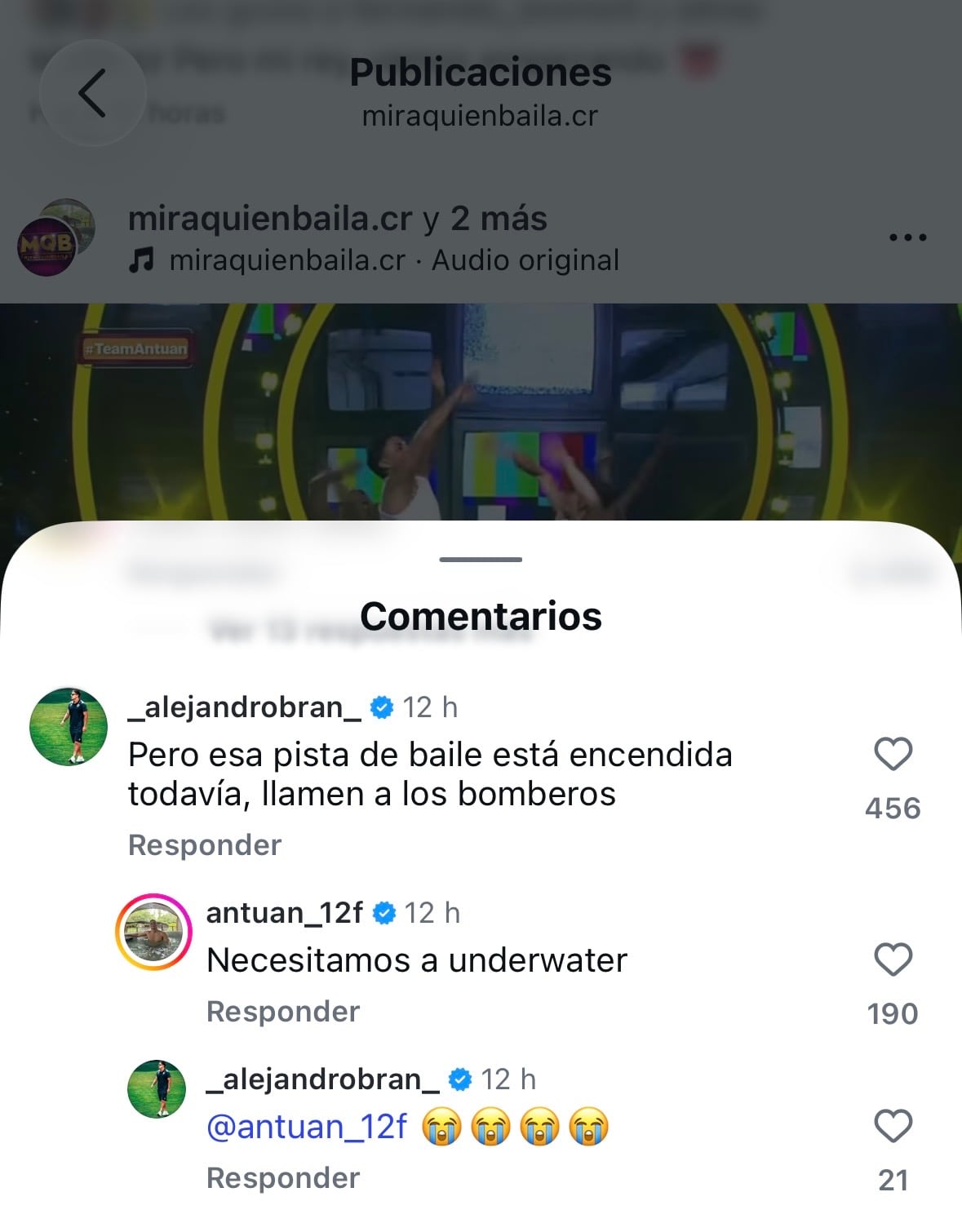 Este fue el intercambio de mensajes entre Alejandro Bran y Antuan Fallas.