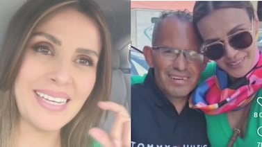 Wendy Cruz recordó a punto de las lágrimas a un taxista que le dio su ayuda en un momento de necesidad
