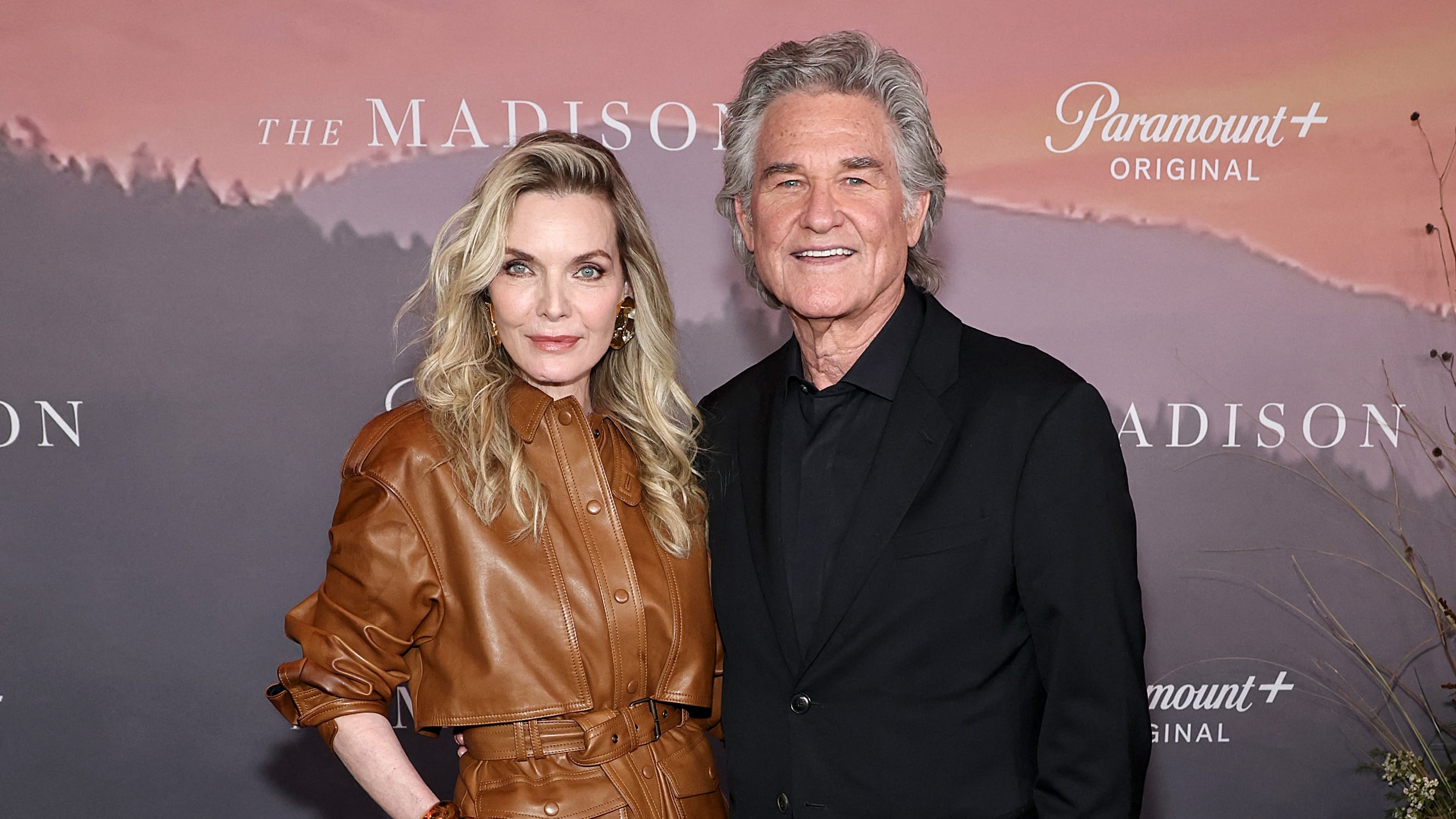 NUEVA YORK, NUEVA YORK - 9 DE MARZO: Michelle Pfeiffer y Kurt Russell asisten al estreno en Nueva York de “The Madison” de Paramount+ en Jazz at Lincoln Center el 9 de marzo de 2026 en la ciudad de Nueva York. Jamie McCarthy/Getty Images/AFP (Foto de Jamie McCarthy / GETTY IMAGES NORTH AMERICA / Getty Images vía AFP)