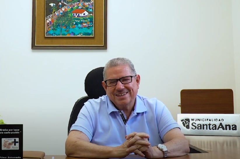 Gerardo Oviedo presidió la Municipalidad de Santa Ana desde el 2007 hasta el 2024.