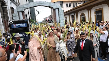 Vea aquí la transmisión de la procesión de Domingo de Ramos desde la Catedral Metropolitana