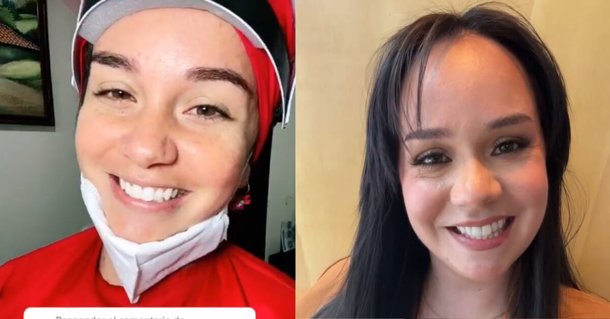 Guisselle Ugarte hace videos en Tiktok desde el 2020 donde comparte contenido de odontología y recientemente de canto.