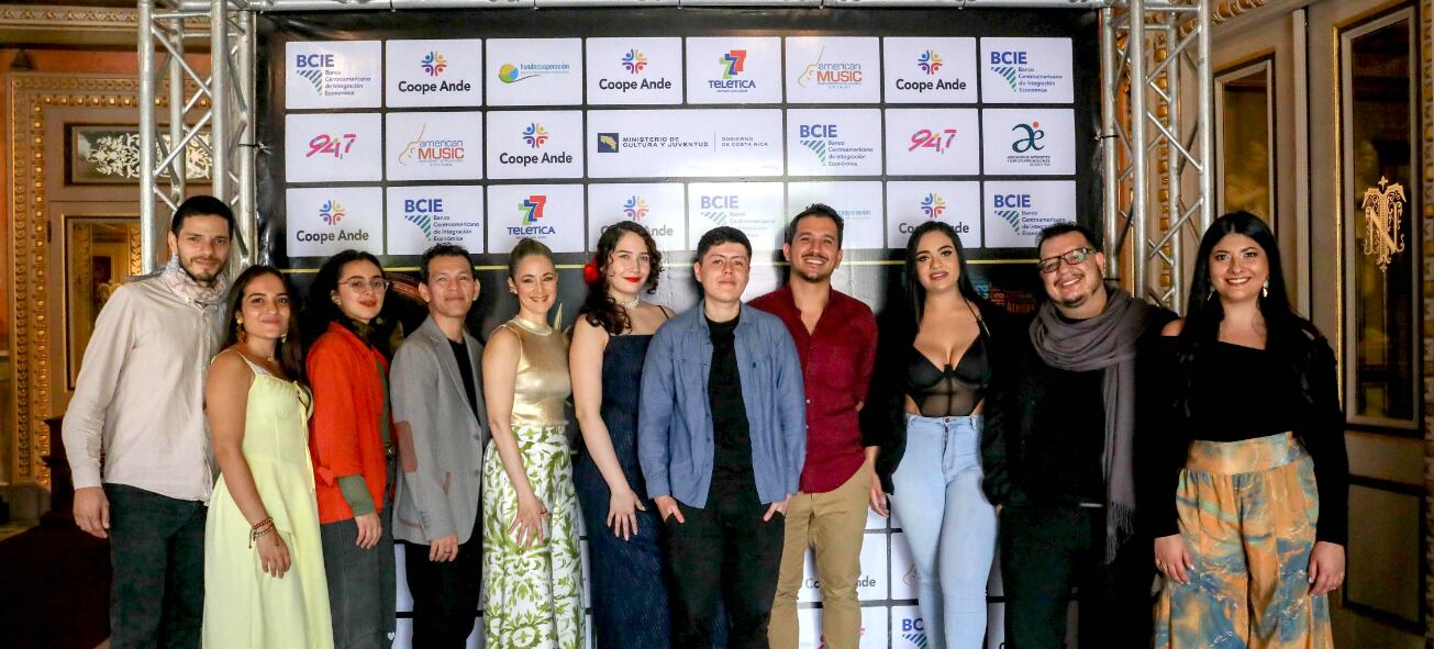 Finalistas Festival Nacional de la Canción Costa Rica