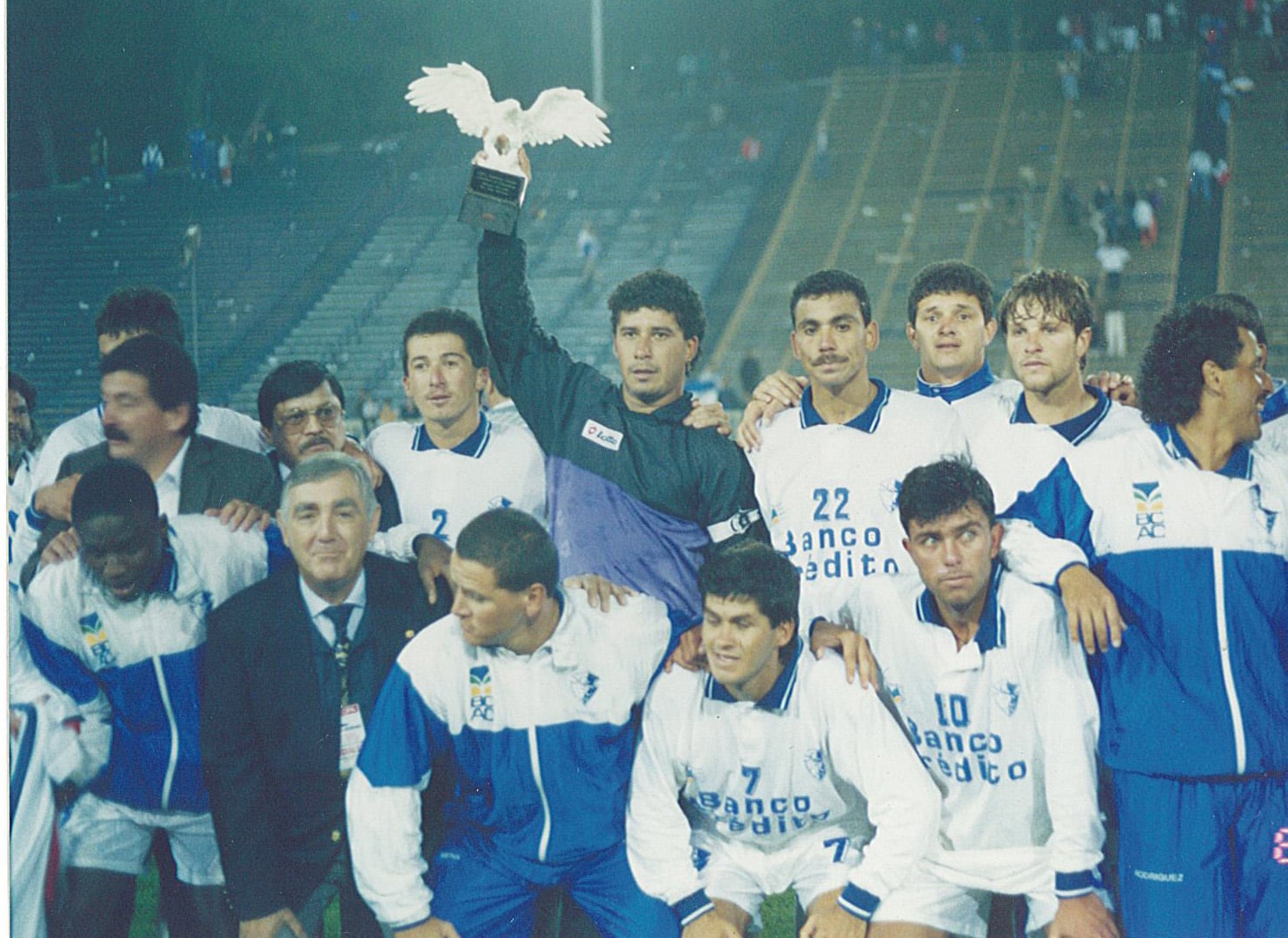 Francisco Acuña, exdelantero del Cartaginés que se proclamó campeón de Concacaf en 1995. Fotos cortesía Rodrigo Calvo / El buzón de Rodrigo.