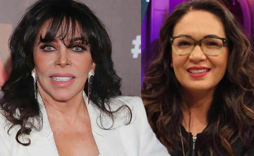 Verónica Castro y Yolanda Andrade.