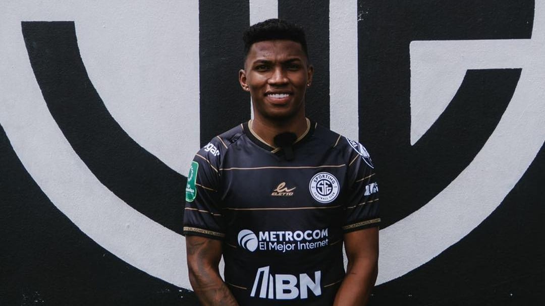 Luis Díaz regresó al país y jugará con Sporting en el Apertura 2025. Prensa SFC.