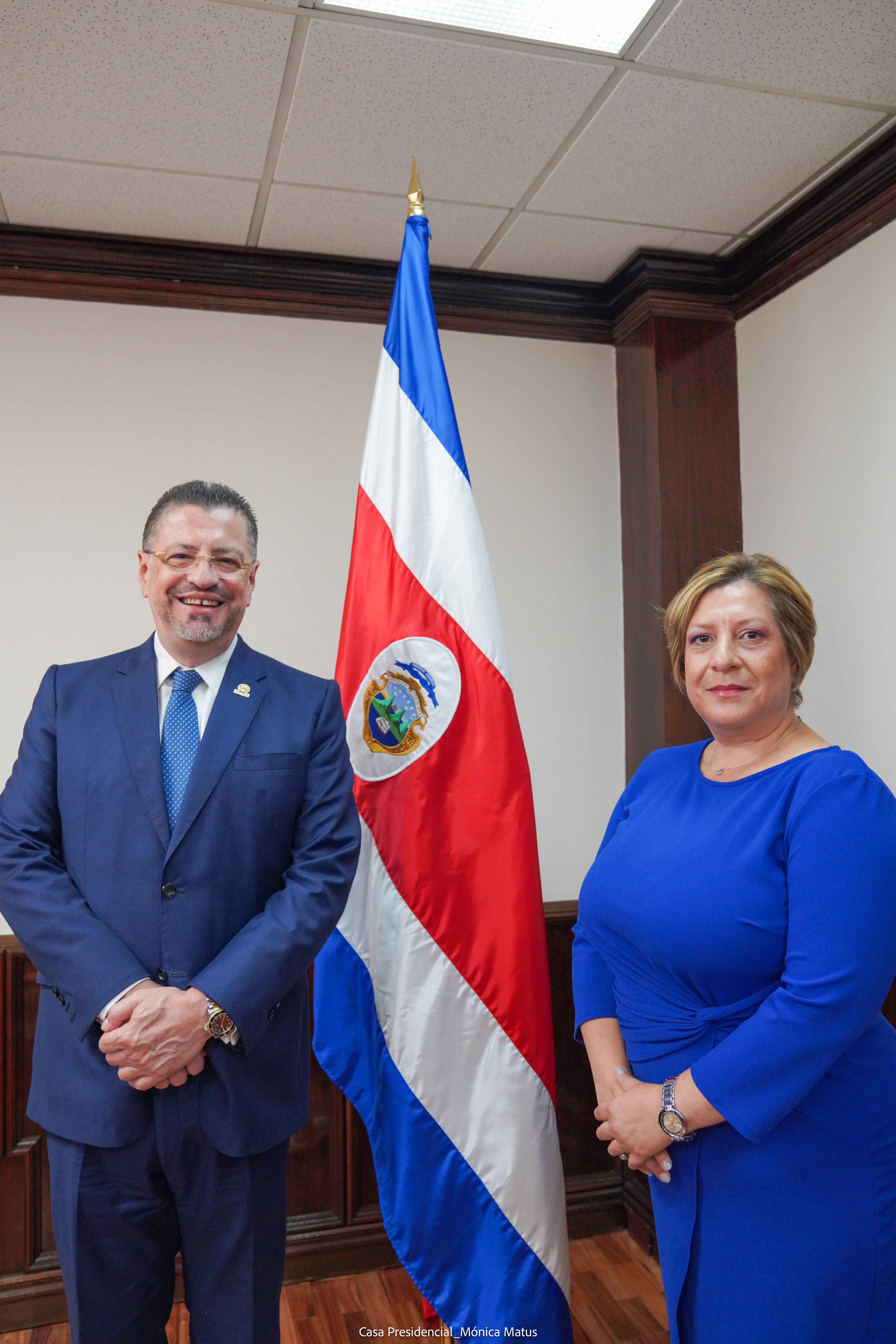Ericka Madriz Chinchilla ocupará el cargo de viceministra de Paz,
tras ser juramentada en Consejo de Gobierno, este miércoles 9 de agosto. Foto: Casa Presidencial