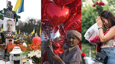 San Valentín: Vea cómo lo viven en Ucrania, París, Pakistán y otros rincones del mundo