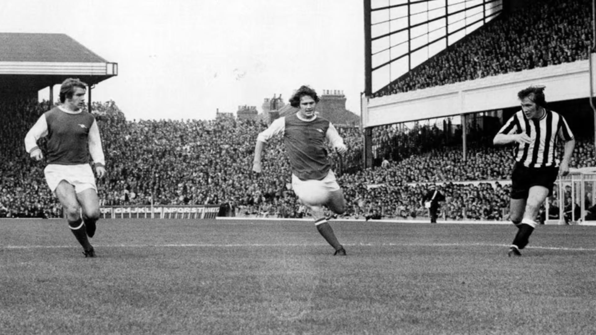 Partido entre Arsenal y Notts County el 13 de octubre de 1971.