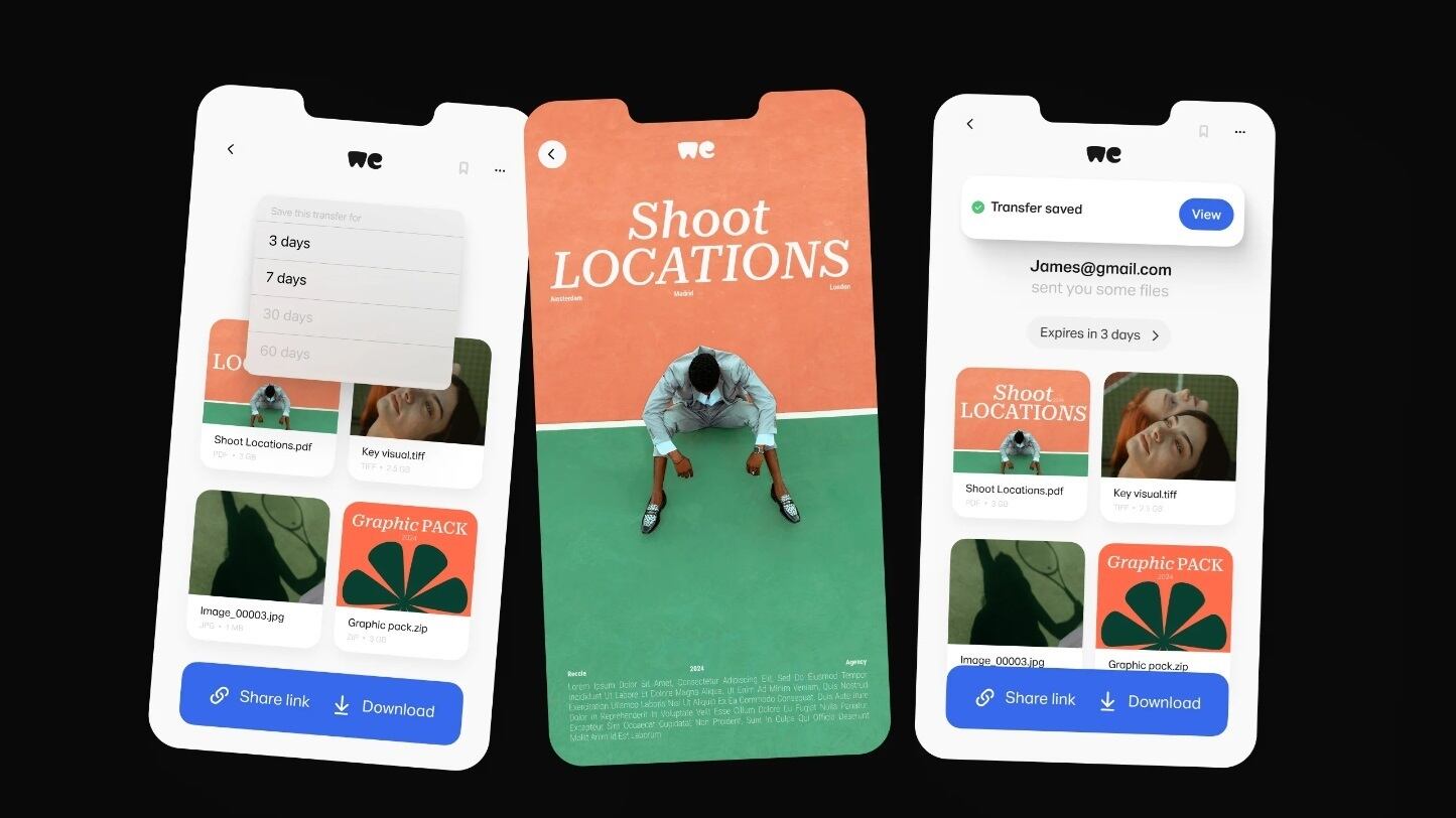 WeTransfer introduce una nueva función que permite extender la vigencia de los enlaces de descarga hasta 30 días.