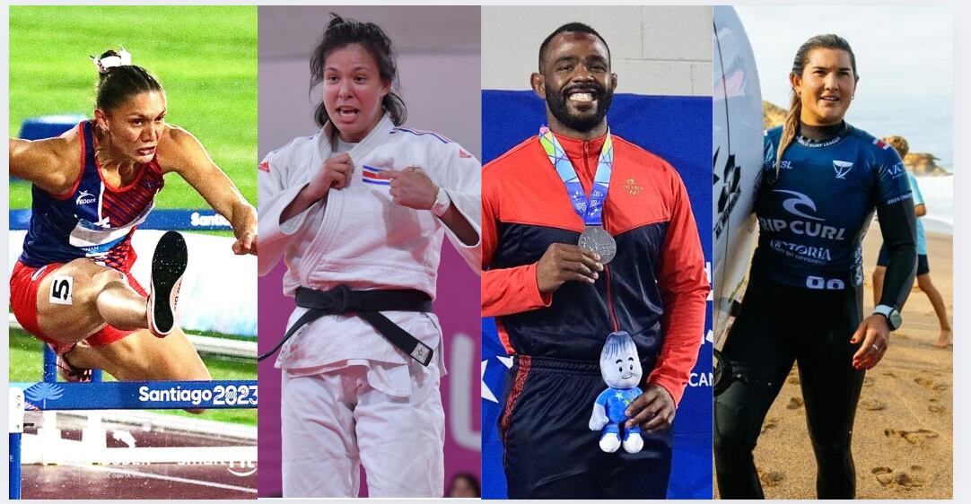 Becas Comité Olímpico
11 atletas recibirán subsidio económico
Juegos Olímpicos 2025
Andrea Vargas (100 vallas)
Diana Brenes (Judo)
Maxwell Lacey (Lucha)
Brisa Hennessy (Surf)
1 de octubre 2025
Archivo La Nación