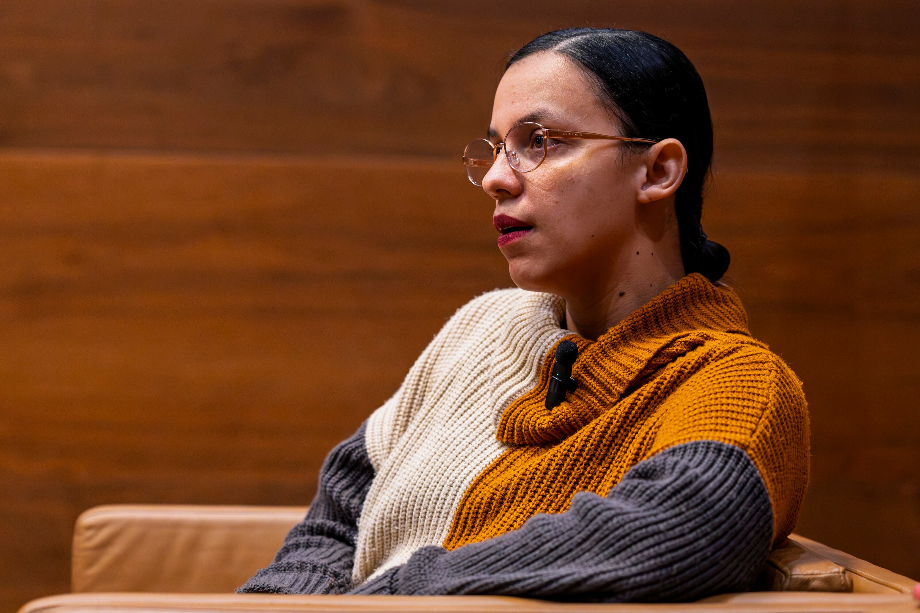 21/05/2025, San José, Asamblea Legislativa, entrevista con la diputada del Frente Amplio, Sofía Guillen.