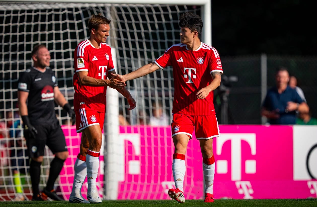 El Bayern Múnich visitó por quinta vez al FC Rottach-Egern, club amateur alemán.