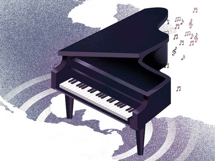 Pianistas profesionales y jóvenes estudiantes vienen a Costa Rica debido a sus posibilidades, concursos y festivales.