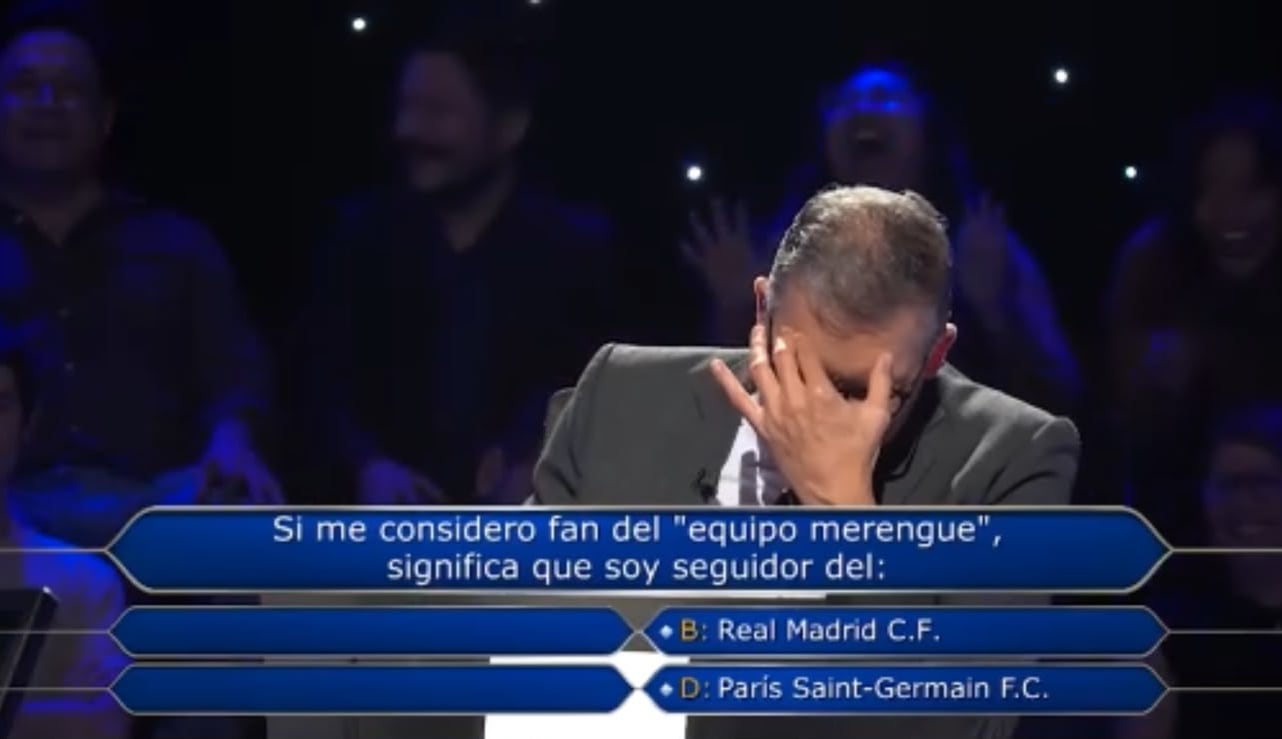 Rónald Chaves en '¿Quién quiere ser millonario?'