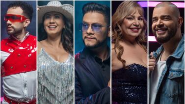 ‘Tu cara me suena’: Cinco artistas van por los ¢7 millones en el final de temporada