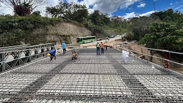 Vecinos de Pérez Zeledón tendrán restricción diurna en puente sobre el río Pacuar por un mes