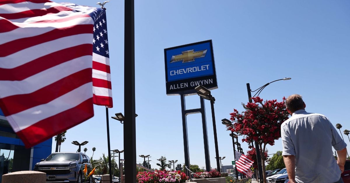 En la imagen, una tienda de Chevrolet en Estados Unidos. Esta marca forma parte del fabricante estadounidense, General Motors.