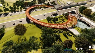 Túnel y puente: la imponente obra tipo ‘anillo’ que acortará a la mitad el tiempo de viaje en ciudad de Latinoamérica