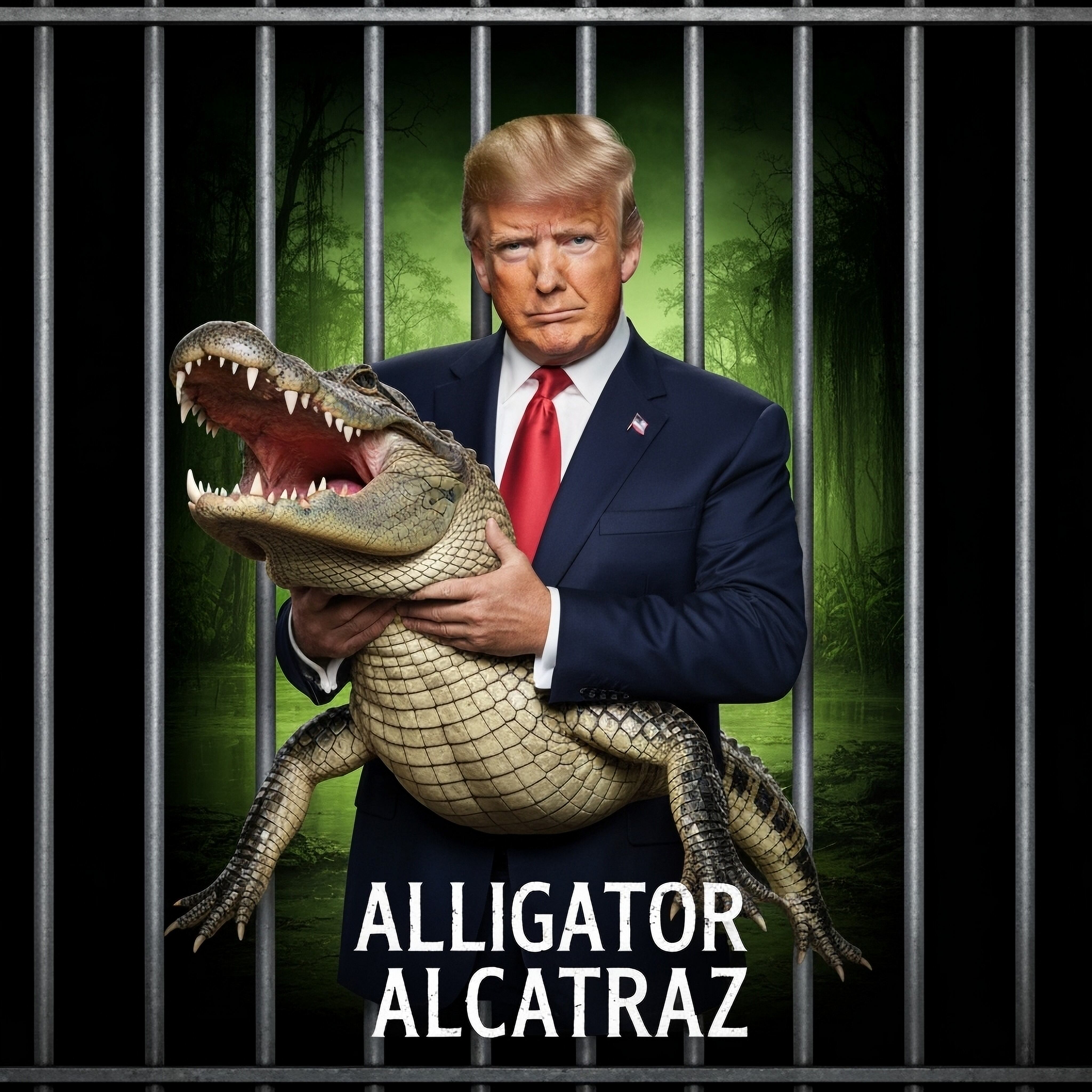 Alcatraz de los caimanes, centro de detención de inmigrantes en Florida, Estados Unidos, es parte de campaña de Donald Trump para sembrar pánico entre los migrantes en Estados Unidos