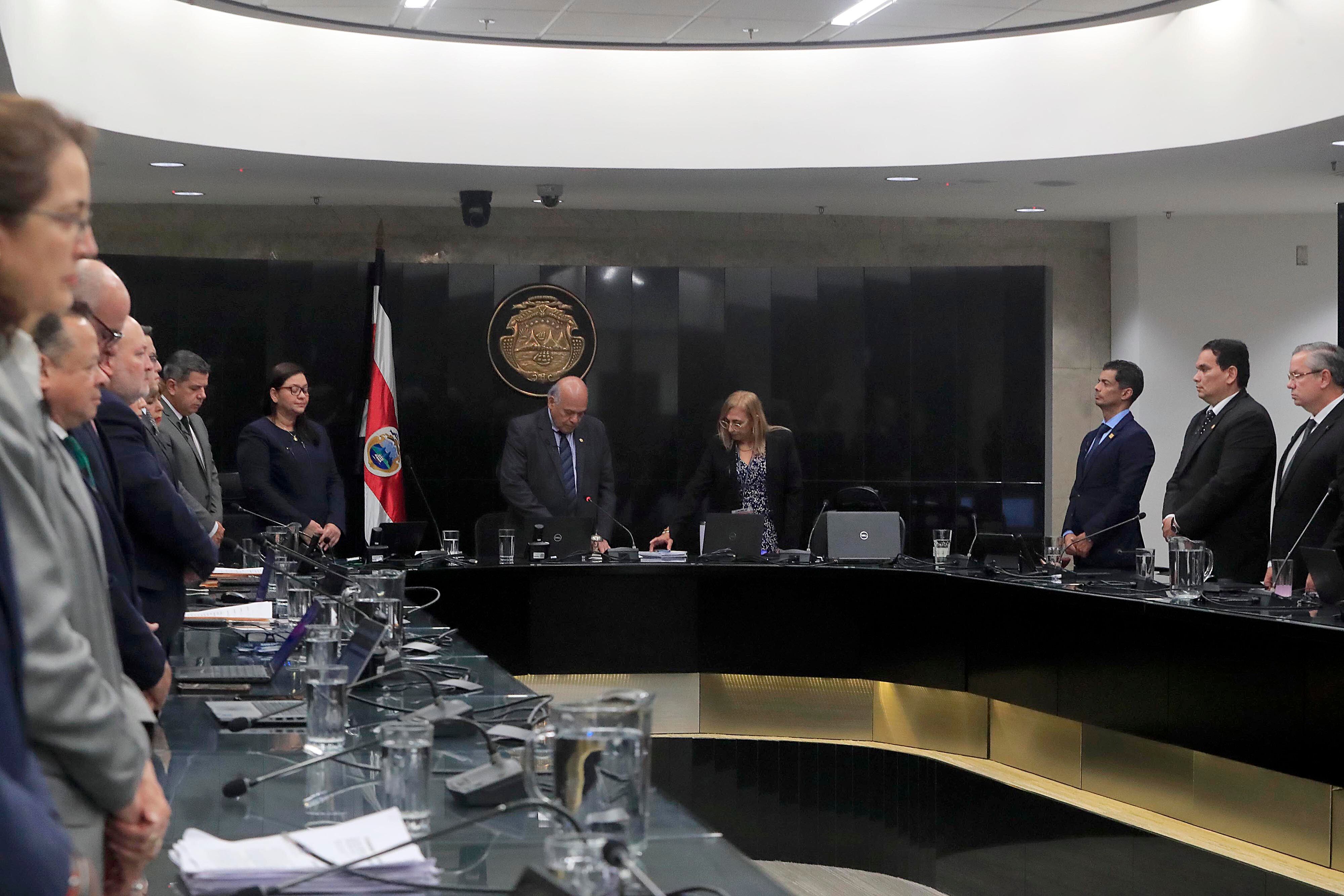 06/10/2023 Corte Suprema de Justicia. Sesión extraordinaria de Corte Plena sobre problemas de seguridad.