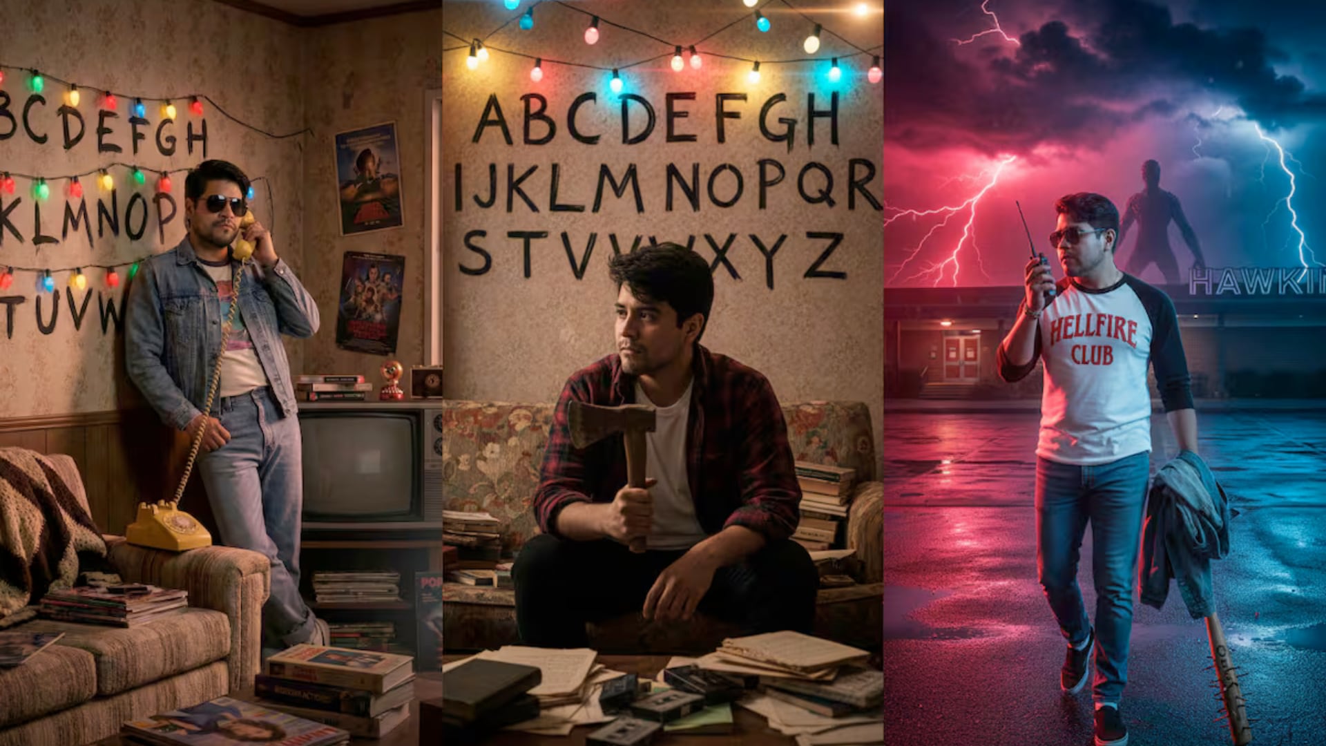 Con una selfie y uno de estos textos puede verse como parte del mundo de Stranger Things. Herramienta gratis y fácil de usar en Gemini.