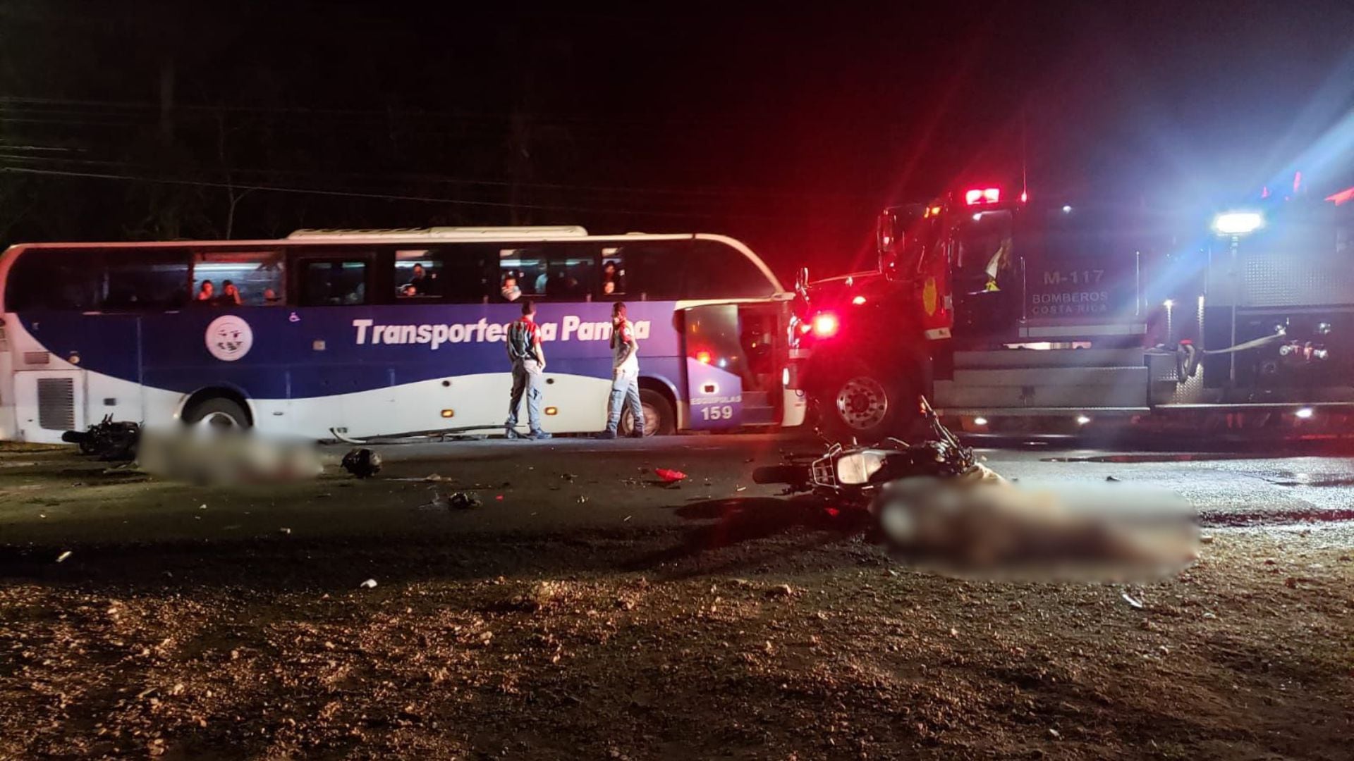 Dos fallecidos y dos personas delicadas tras choque entre motos en Carrillo de Guanacaste