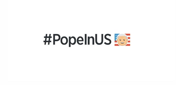 Con motivo de la reciente visita del Papa Francisco a Estados Unidos, la red  social Twitter lanzó emojis especiales para que los internautas puedan celebrar este acontecimiento. 