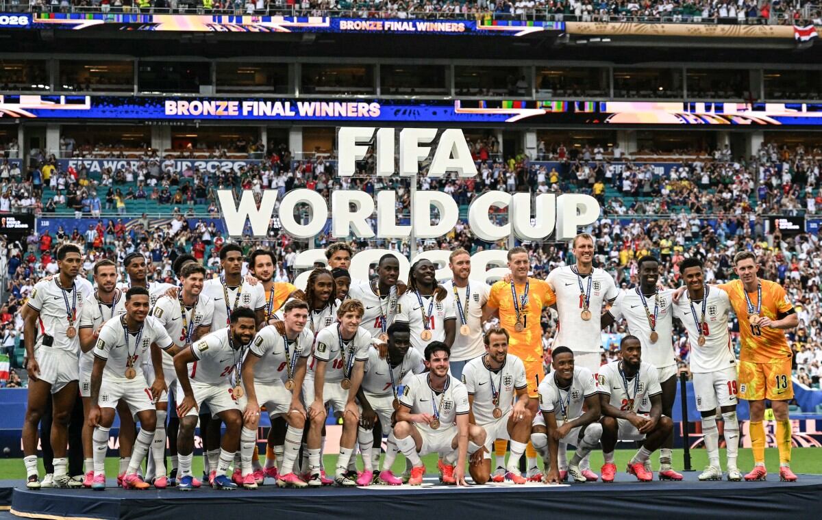 Inglaterra subió al podio como el tercer lugar del Mundial 2026. Históricamente, fue su segundo mejor resultado en una Copa del Mundo, luego del título que ganó en 1966.