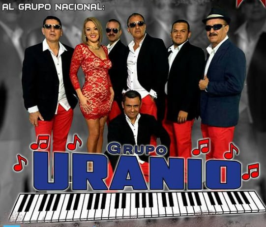 Grupo Uranio, agrupación nacional a cargo del vocalista Franklin Rodríguez Solano