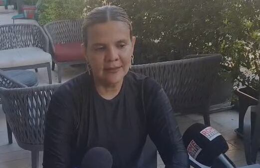 Liliana, madre de Valeria Valverde, en declaraciones a la prensa