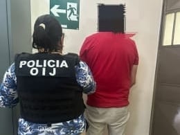 El OIJ detuvo a un hombre sospechoso de producción de pornografía.