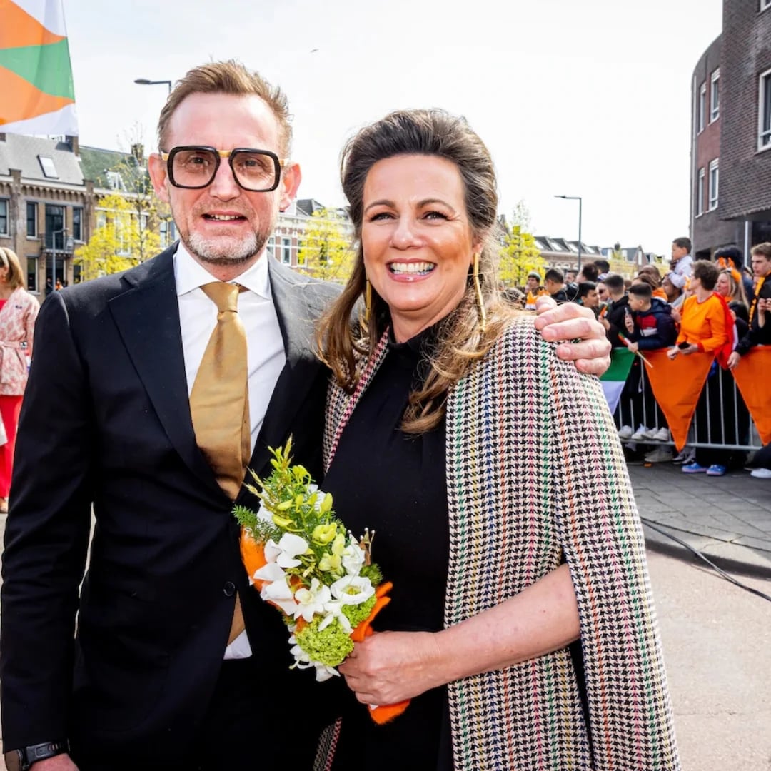 Bernhard van Oranje y Annette Sekrève