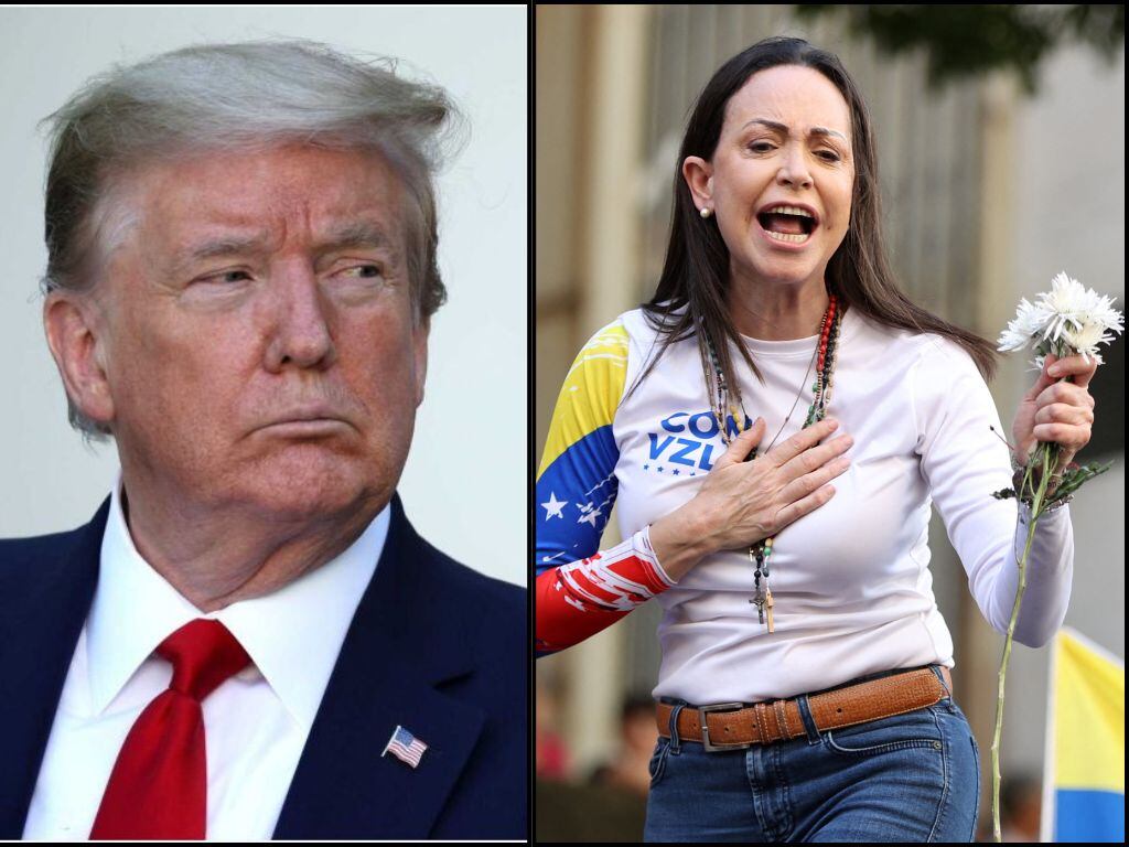 María Corina Machado ganó el Premio Nobel de la Paz con el que soñaba Donald Trump. AFP