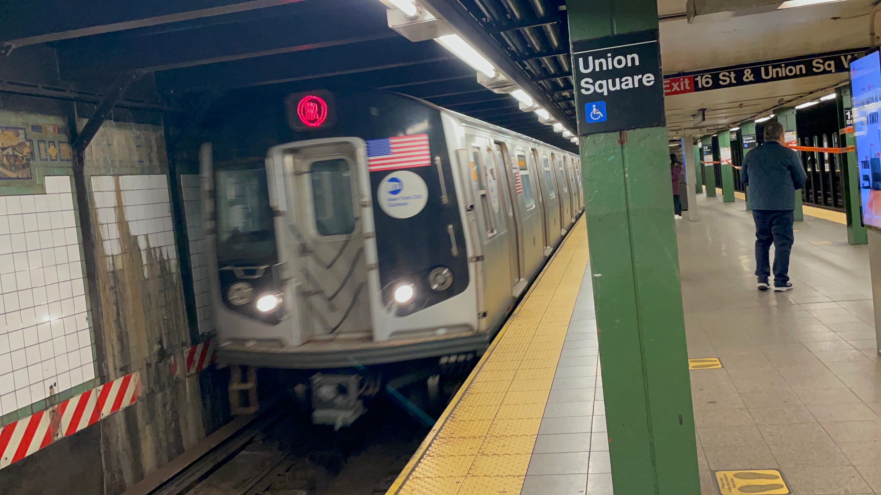 Metro de Nueva York.