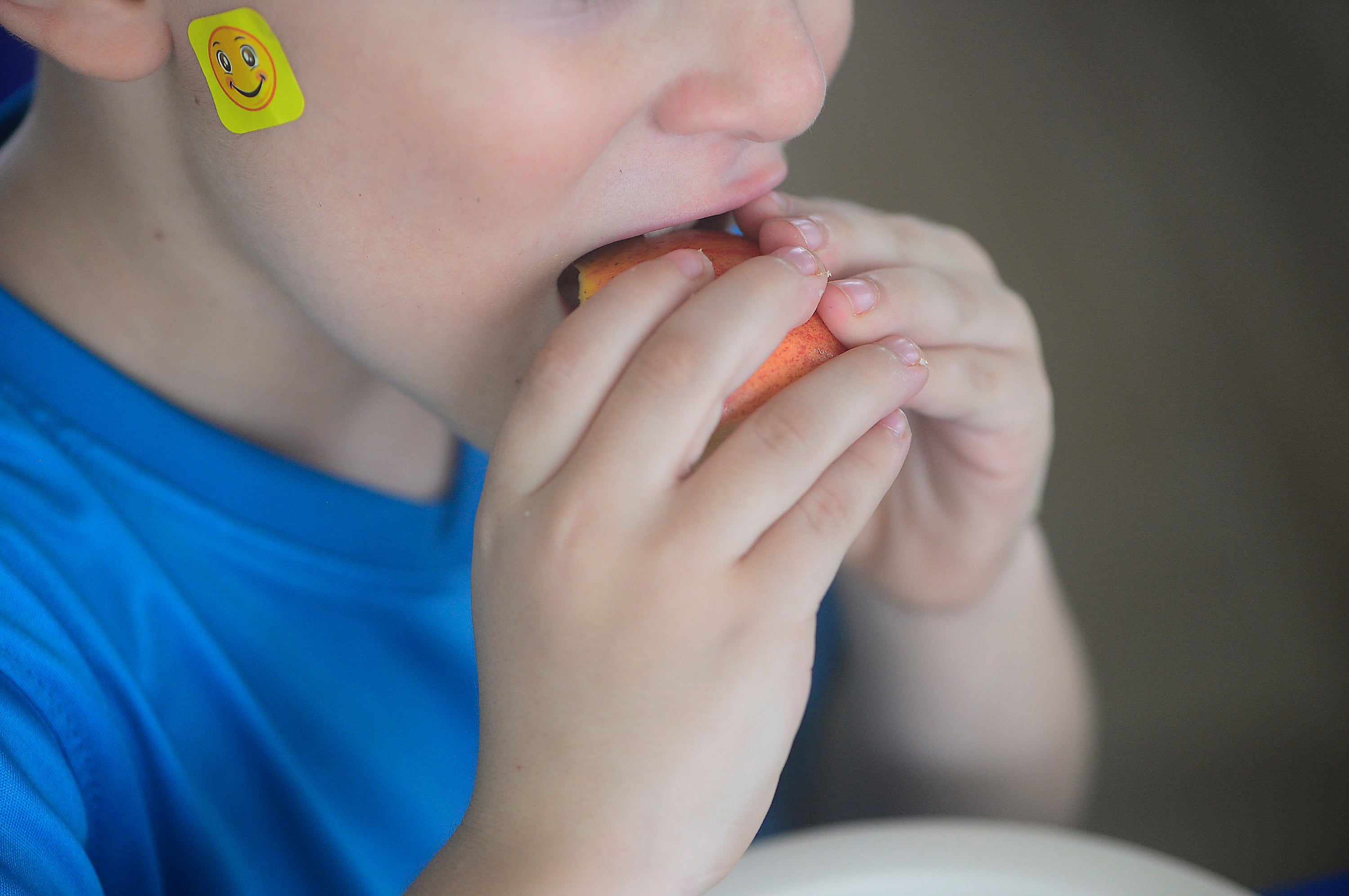 31\05\24 Alajuela, Guacima, Escuela María Vargas Rodríguez, Nutrición en el comedor escolar. Foto: Jorge Navarro para La Nación