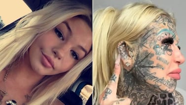 Australiana supertatuada viaja a España para someterse a modificaciones corporales prohibidas en su país