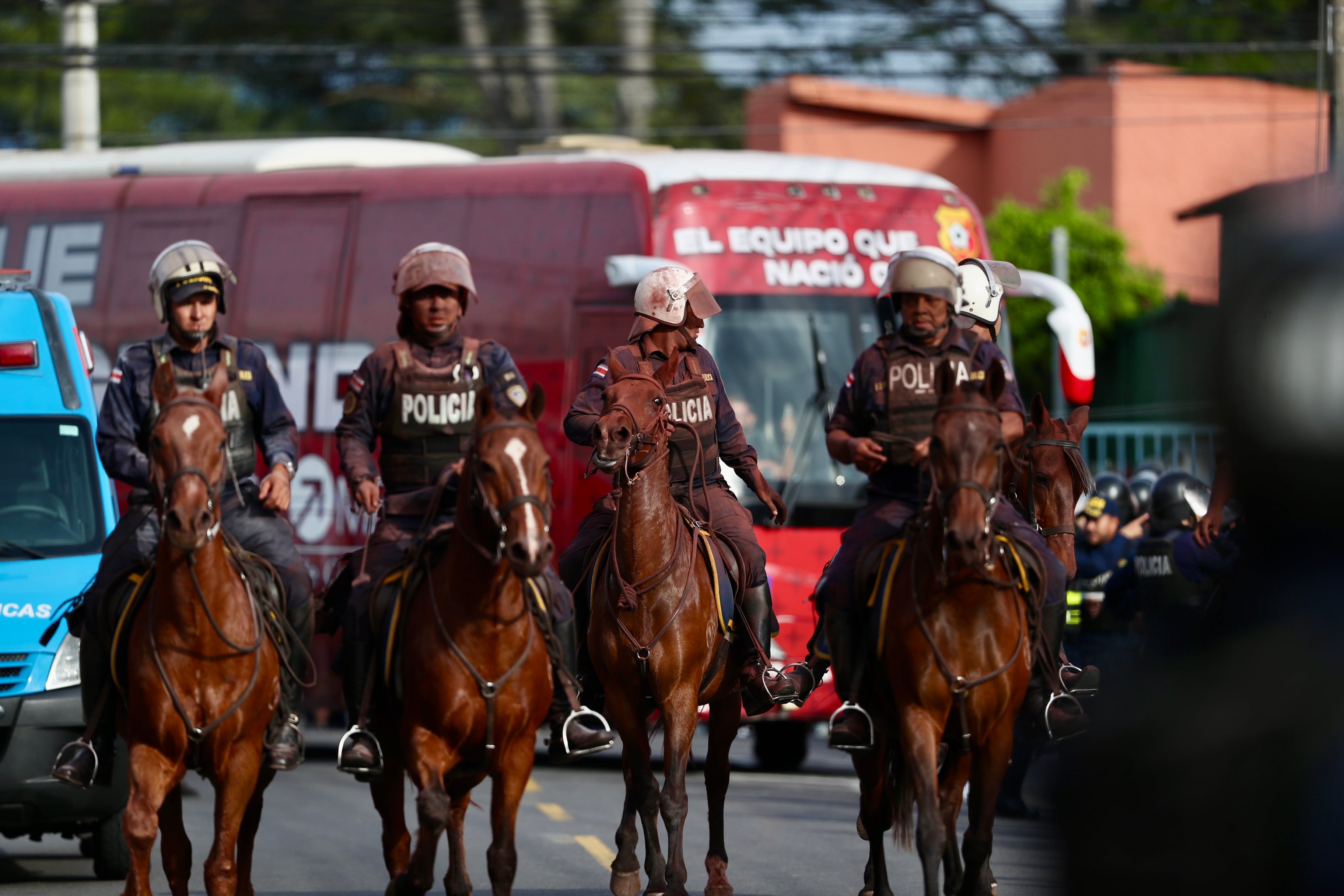 17/12/2023, San Jose, Tibas, Estadio Ricardo Saprissa, partido de vuelta de la final del torneo de apertura 2023 entre el Deportivo Saprissa y el Club Sport Herediano.