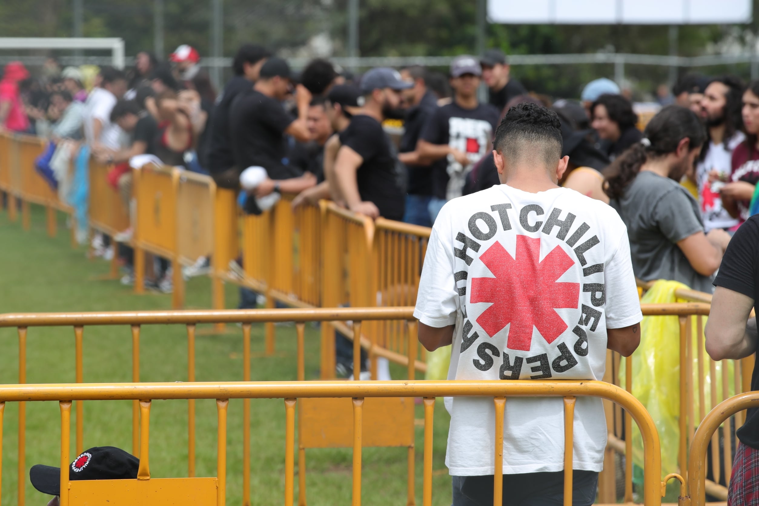 31/10/2023/ Recorrido mañanero previo al concierto de Red Hot Chili Peppers en el estadio Nacional / foto John Durán