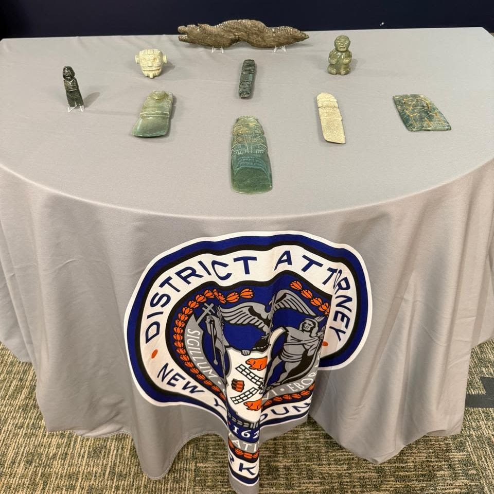 Objetos precolombinos de Costa Rica rescatados en Estados Unidos