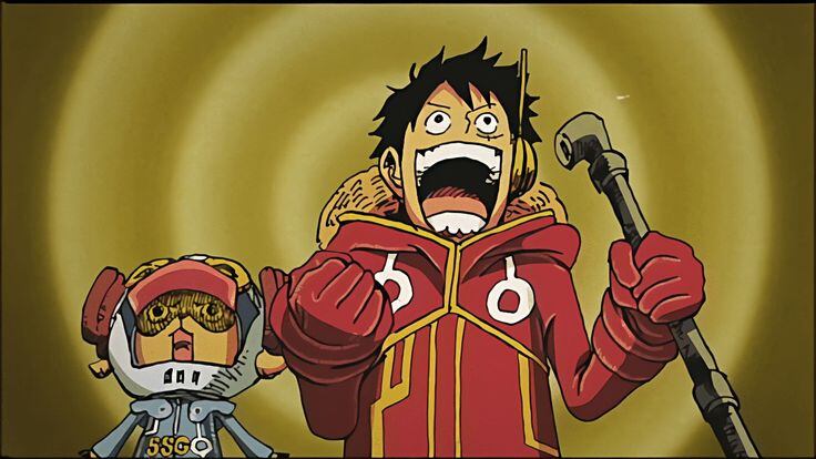 Tanto Chopper (izquierda) como Luffy están listos para la última saga de 'One Piece', luego de más de 20 años de emisión. Foto: Jump Festa