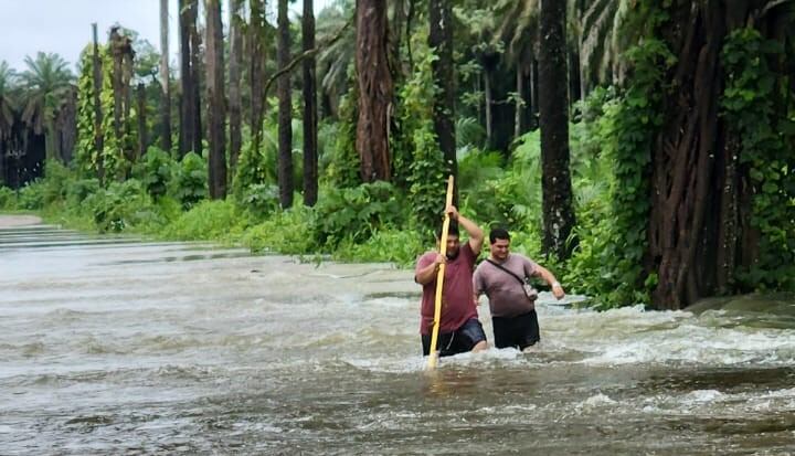 La Campiña de Corredores. Emergencia por lluvias. Foto cortesía de Colosal Informa