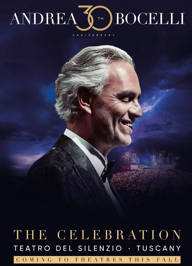 Película de concierto Andrea Bocelli