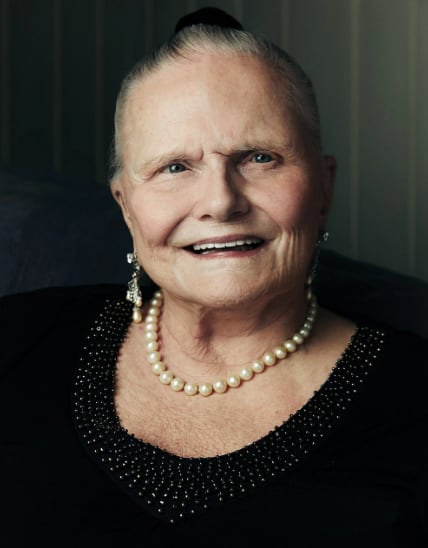 Valerine Perrine, actriz de 'Superman', a sus 80 años en el 2023.